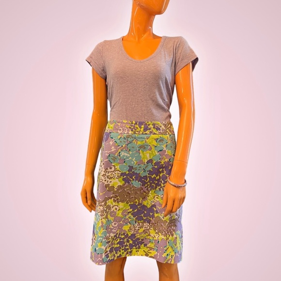 Talbots Dresses & Skirts - TALBOTS Cotton Floral Printed Skirt